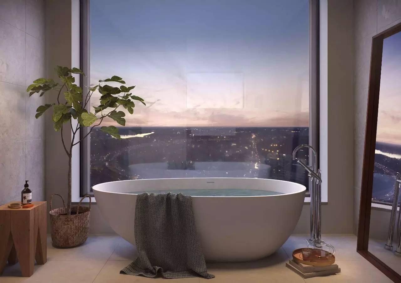 佛山希歐斷橋落地窗衛生間窗戶效果圖